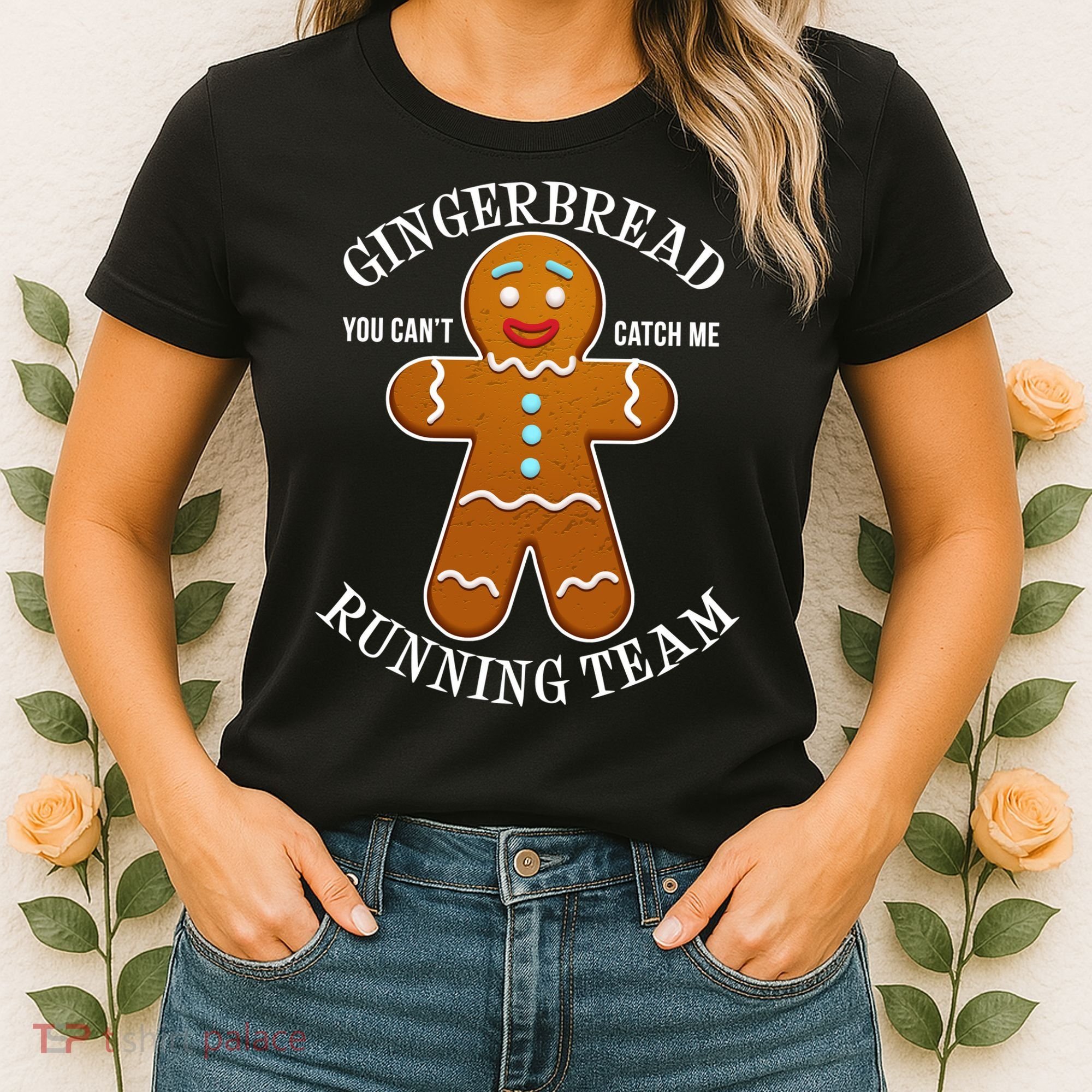 Gingerbread Running Team Women's T-Shirt