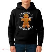 Gingerbread Running Team Kids Hoodie thumb 4