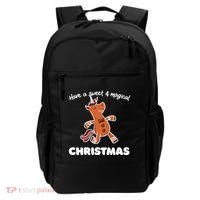 Gingerbread Unicorn Cookie Magical Christmas Backpack thumb 0