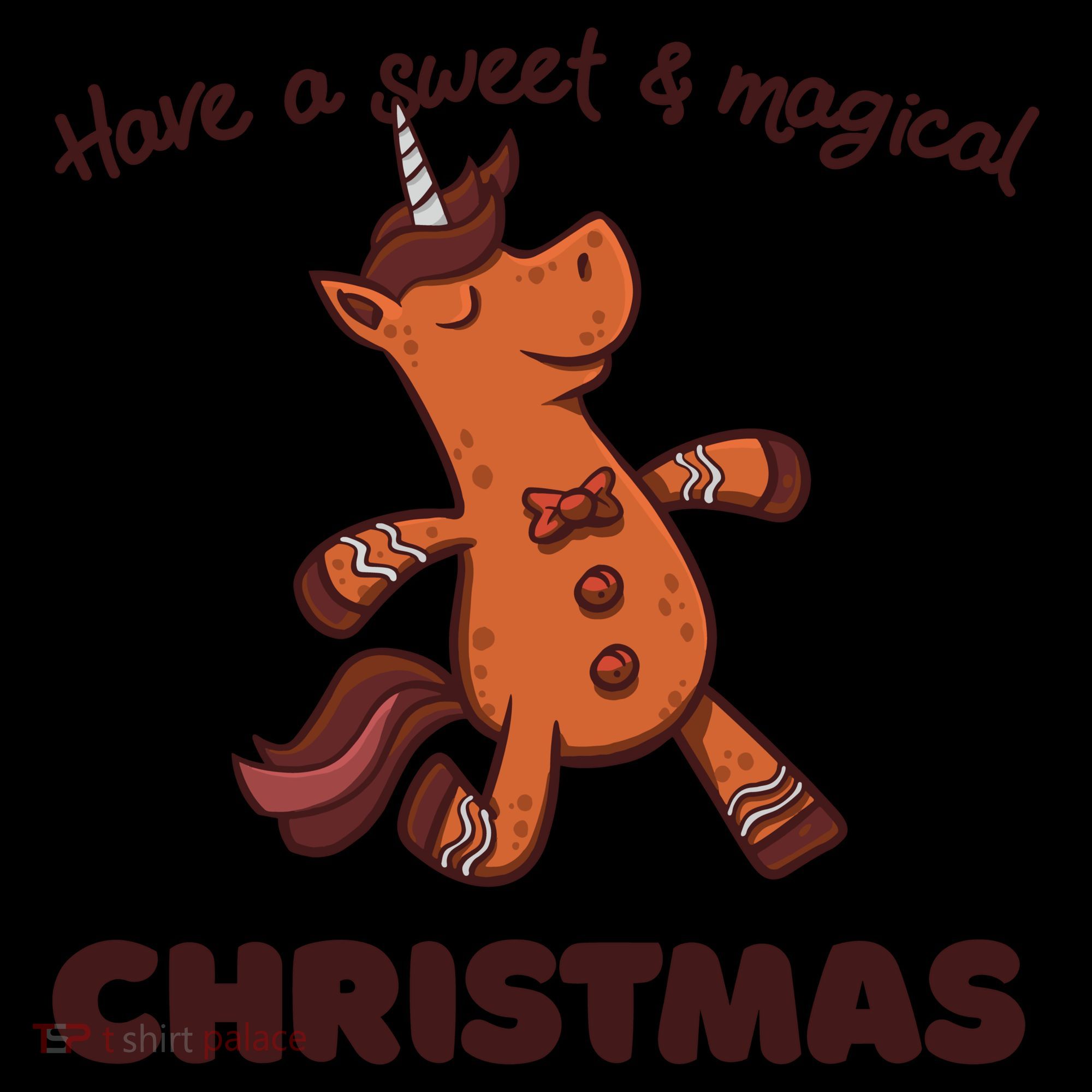 Gingerbread Unicorn Cookie Magical Christmas Coffee Mug