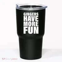Gingers Have More Fun Tumbler thumb 0