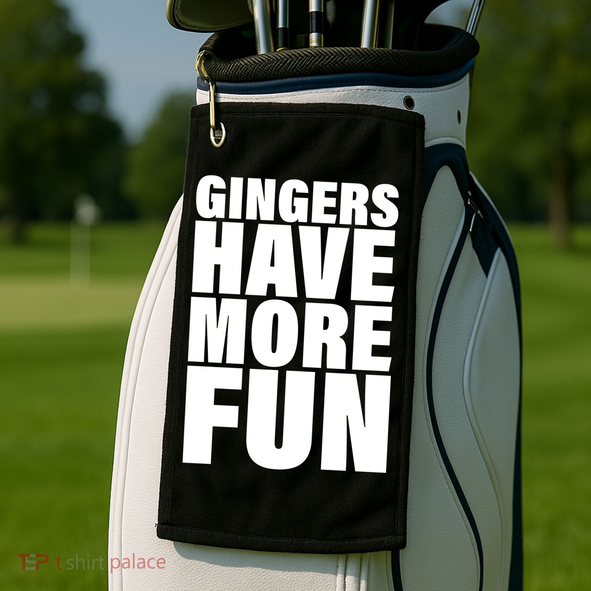 Gingers Have More Fun Golf Towel