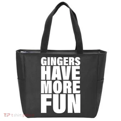Gingers Have More Fun Tote Bag