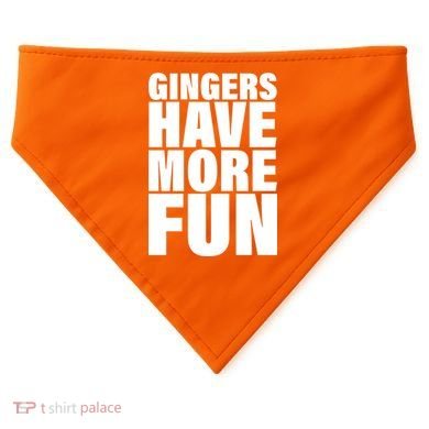 Gingers Have More Fun USA-Made Doggie Bandana