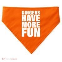 Gingers Have More Fun USA-Made Doggie Bandana thumb 0