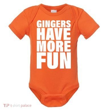 Gingers Have More Fun Baby Bodysuit