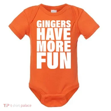 Gingers Have More Fun Baby Bodysuit