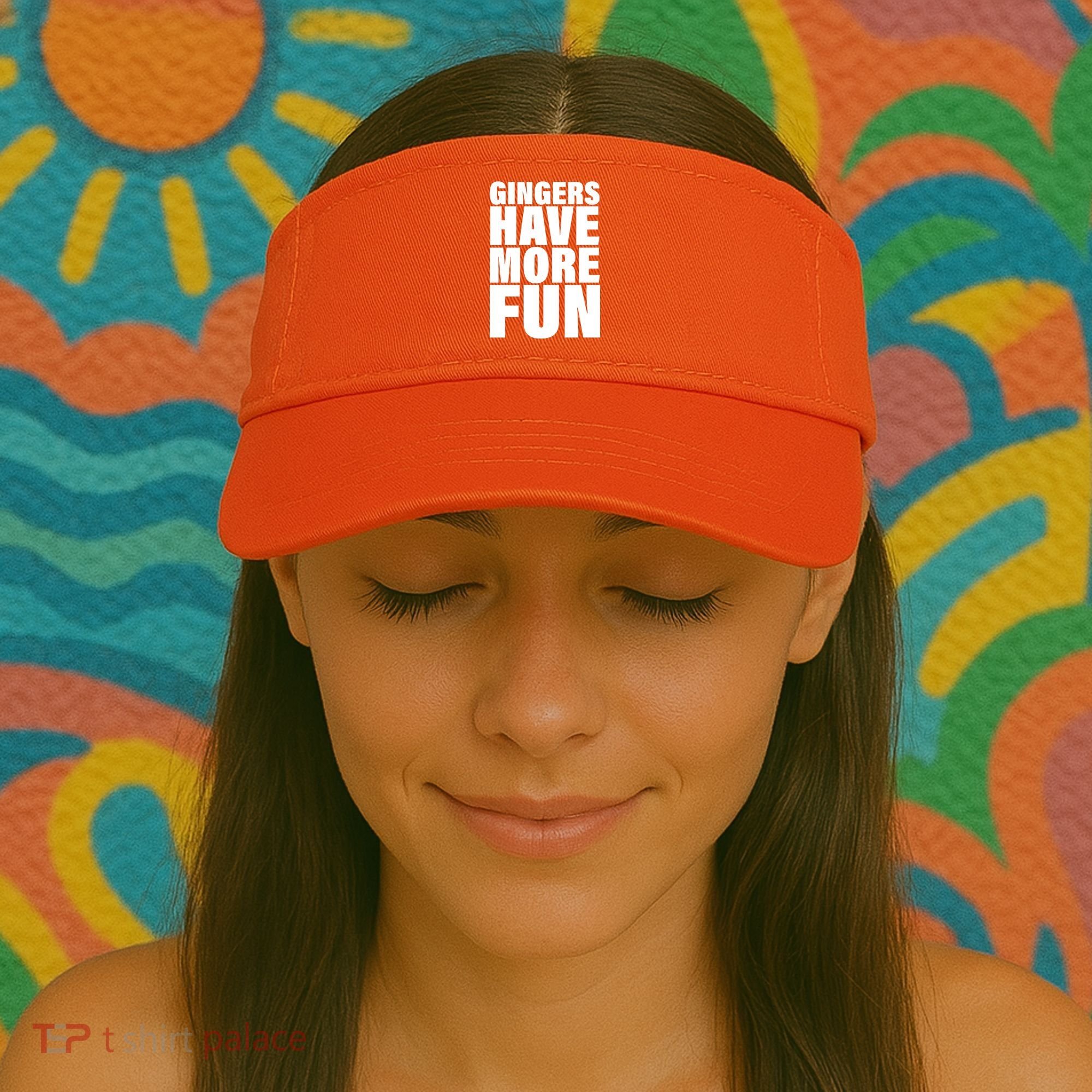 Gingers Have More Fun Visor
