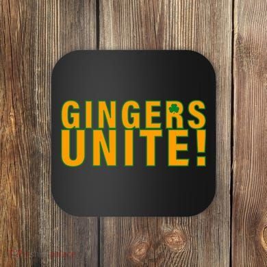 Gingers Unite St. Patrick's Day Irish Coaster
