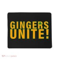 Gingers Unite St. Patrick's Day Irish Mousepad thumb 0