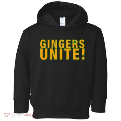 Gingers Unite St. Patrick's Day Irish Toddler Hoodie