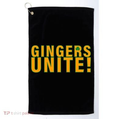 Gingers Unite St. Patrick's Day Irish Golf Towel