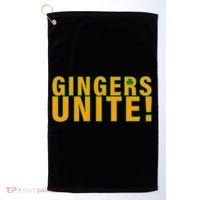 Gingers Unite St. Patrick's Day Irish Golf Towel thumb 0