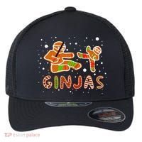 Ginjas Funny Gingerbread Christmas Flexfit Unipanel Trucker Cap thumb 0