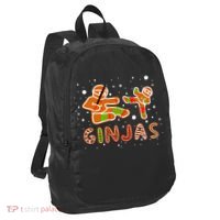 Ginjas Funny Gingerbread Christmas Port Authority Crush Ripstop Backpack thumb 0