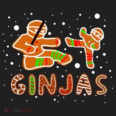 Ginjas Funny Gingerbread Christmas Port Authority Crush Ripstop Backpack