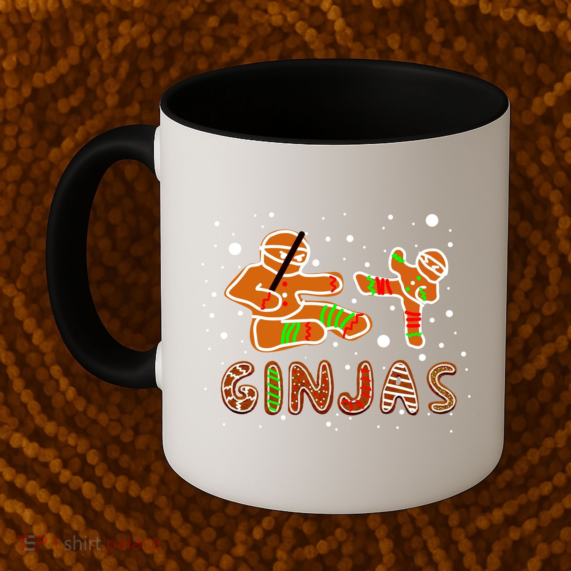 Ginjas Funny Gingerbread Christmas Coffee Mug