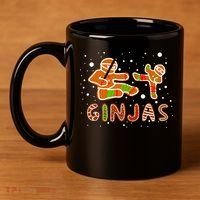 Ginjas Funny Gingerbread Christmas 11oz C Handle Ceramic Mug thumb 4