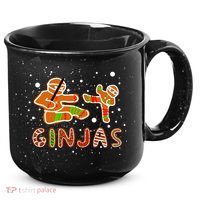 Ginjas Funny Gingerbread Christmas 15oz Campfire Ceramic Mug thumb 0