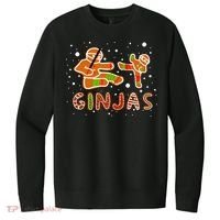 Ginjas Funny Gingerbread Christmas V.I.T. Fleece Crew Sweatshirt thumb 0