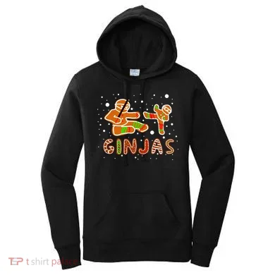 Ginjas Funny Gingerbread Christmas Women's Hoodie