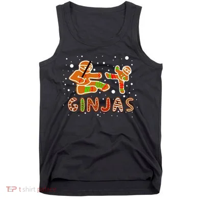 Ginjas Funny Gingerbread Christmas Tank Top