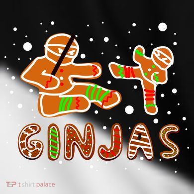 Ginjas Funny Gingerbread Christmas Toddler Fine Jersey T-Shirt