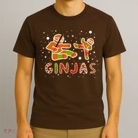 Ginjas Funny Gingerbread Christmas T-Shirt thumb 3