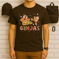 Ginjas Funny Gingerbread Christmas T-Shirt thumb 6