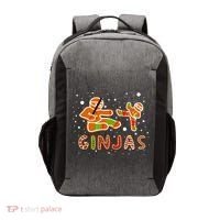 Ginjas Funny Gingerbread Christmas Vector Backpack thumb 0