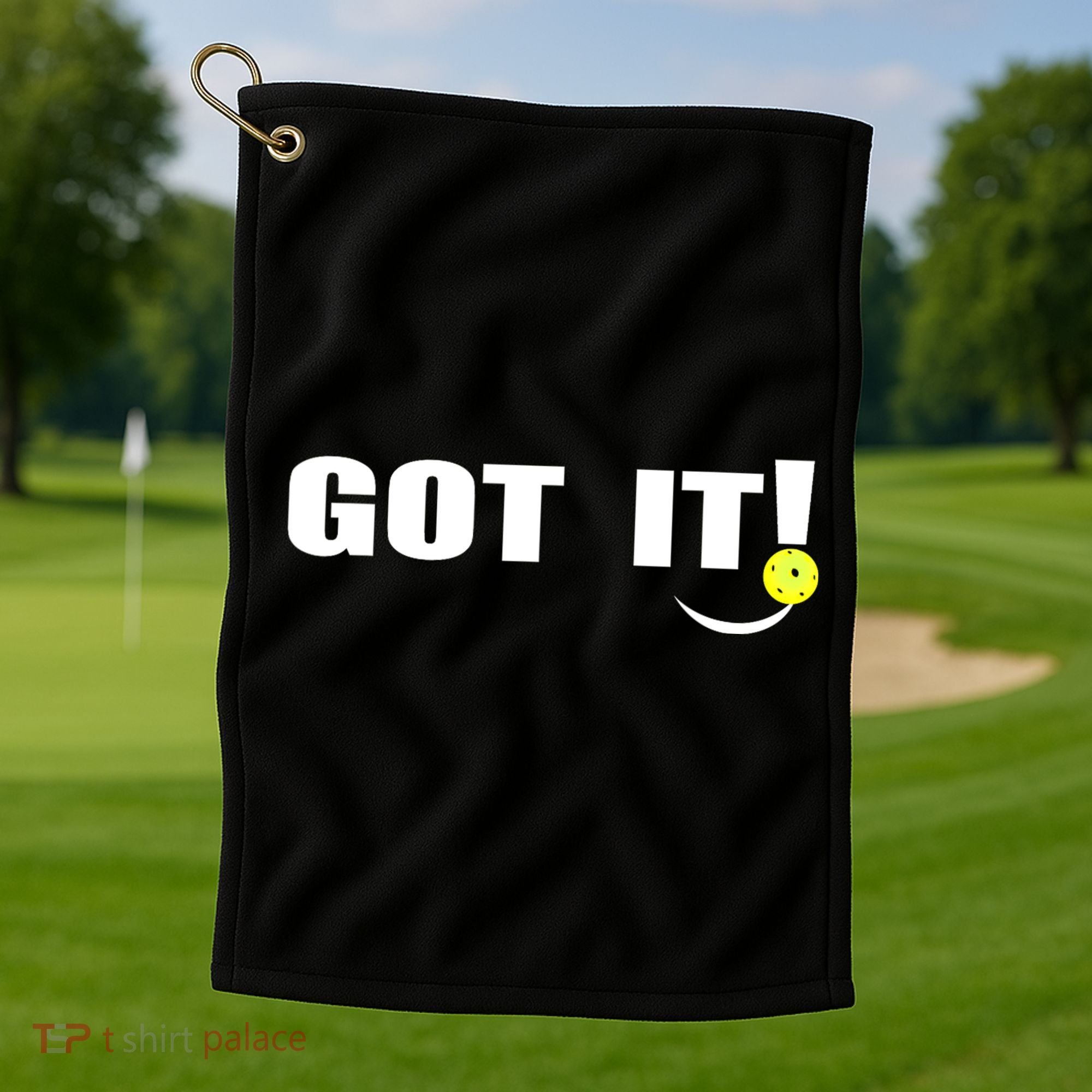 Got It Oops Yours Funny Pickleball Lovers (Front And Back) Golf Towel