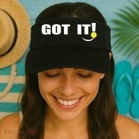 Got It Oops Yours Funny Pickleball Lovers (Front And Back) Visor thumb 2