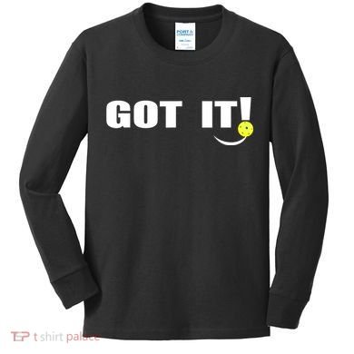 Got It Oops Yours Funny Pickleball Lovers (Front And Back) Kids Long Sleeve Shirt