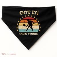 Got It Oops Yours Funny Pickleball Lovers Retro Distressed Gift USA-Made Doggie Bandana thumb 0