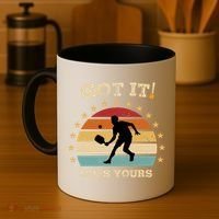 Got It Oops Yours Funny Pickleball Lovers Retro Distressed Gift Coffee Mug thumb 4