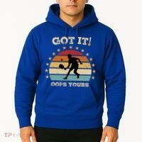 Got It Oops Yours Funny Pickleball Lovers Retro Distressed Gift Hoodie thumb 2