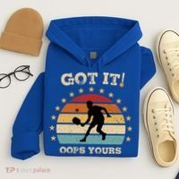 Got It Oops Yours Funny Pickleball Lovers Retro Distressed Gift Hoodie thumb 4