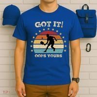 Got It Oops Yours Funny Pickleball Lovers Retro Distressed Gift T-Shirt thumb 6