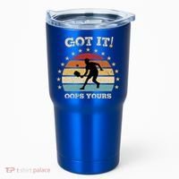 Got It Oops Yours Funny Pickleball Lovers Retro Distressed Gift Tumbler thumb 0