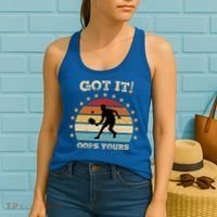 Got It Oops Yours Funny Pickleball Lovers Retro Distressed Gift Women's Tank Top thumb 2