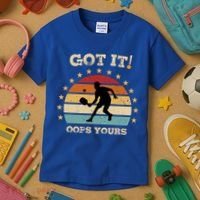 Got It Oops Yours Funny Pickleball Lovers Retro Distressed Gift Kids T-Shirt thumb 3