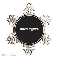 Got It.(front) Oops Yours (back) Funny Pickleball Lovers Ornament thumb 0