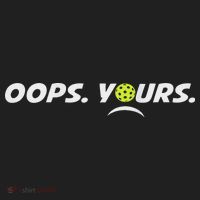 Got It.(front) Oops Yours (back) Funny Pickleball Lovers Golf Towel thumb 3