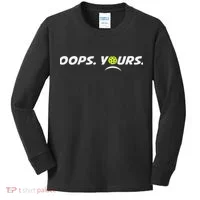 Got It.(front) Oops Yours (back) Funny Pickleball Lovers Kids Long Sleeve Shirt thumb 0