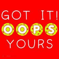 Got It Oops Yours Funny Gift Funny Pickleball Lovers Sarcastic Gift Santa Hat thumb 1