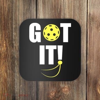 GOT IT! Wo Pickleball Coaster
