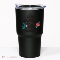 Get Inked Or Die Naked Tattoo Tumbler thumb 0