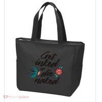 Get Inked Or Die Naked Tattoo Tote Bag thumb 3