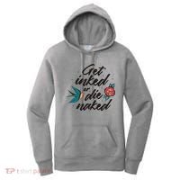 Get Inked Or Die Naked Tattoo Women's Hoodie thumb 0