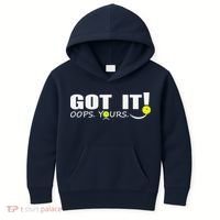Got It Oops Yours Funny Pickleball Lovers Kids Hoodie thumb 0